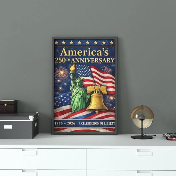 America 250th Anniversary Poster