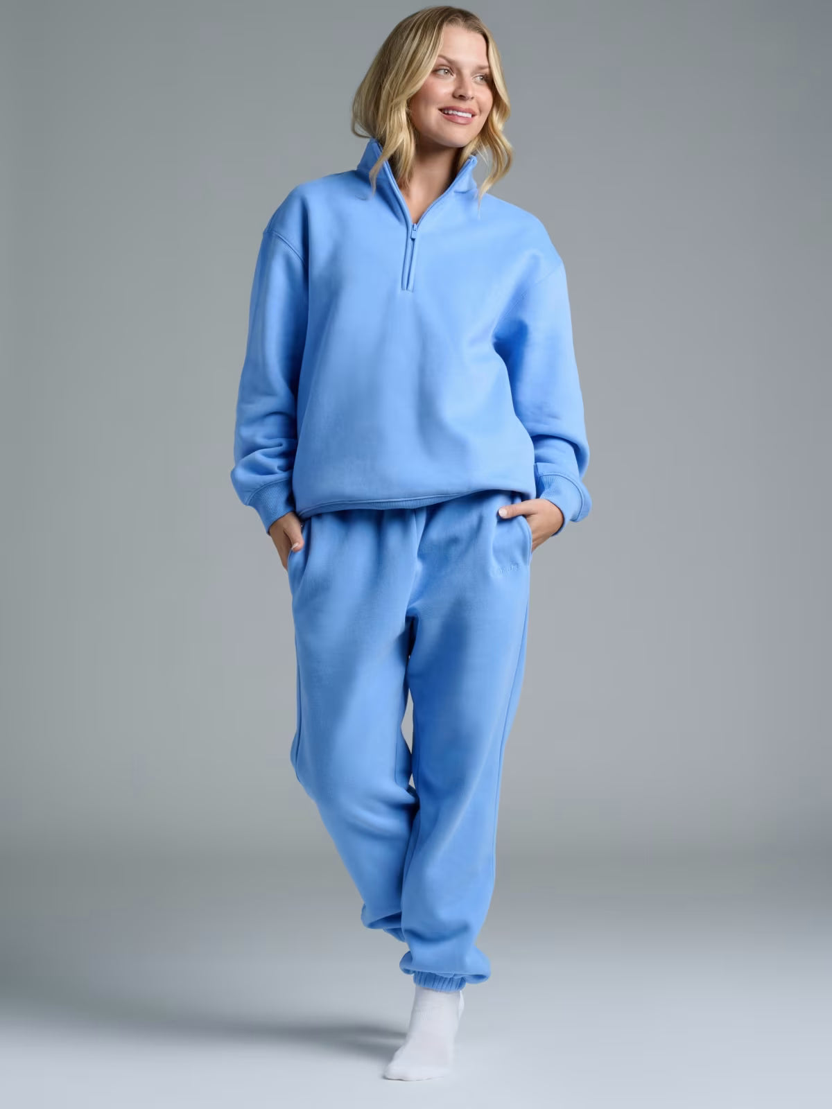 Comfrt Quarter Zip Set
